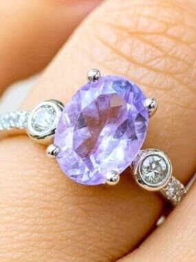 Sterling Silver Amethyst Ring